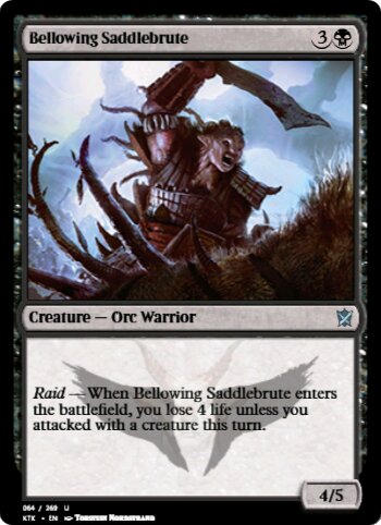 Bellowing Saddlebrute