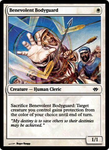 Benevolent Bodyguard