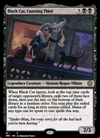 Black Cat, Cunning Thief
