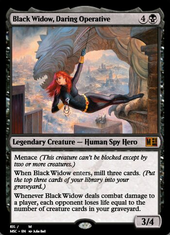 Black Widow, Daring Operative