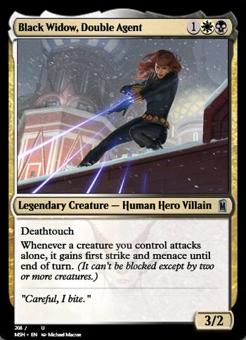 Black Widow, Double Agent