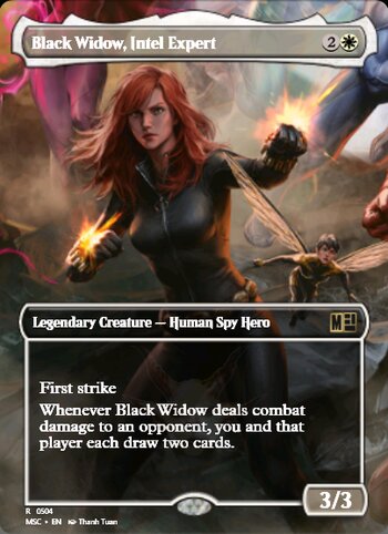 Black Widow, Intel Expert