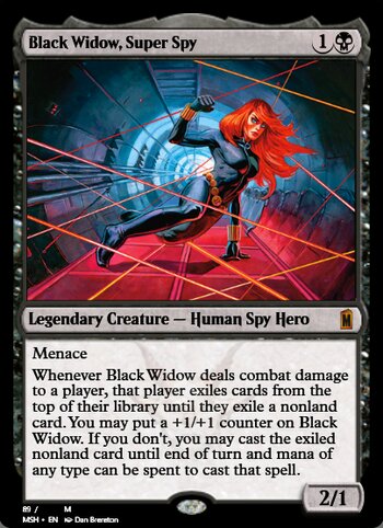 Black Widow, Super Spy