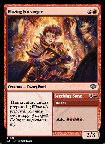Blazing Firesinger