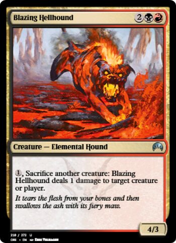 Blazing Hellhound