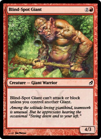 Blind-Spot Giant