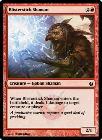 Blisterstick Shaman