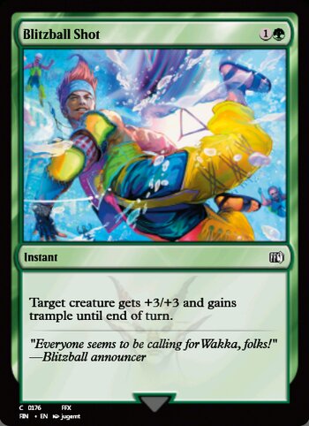 Blitzball Shot