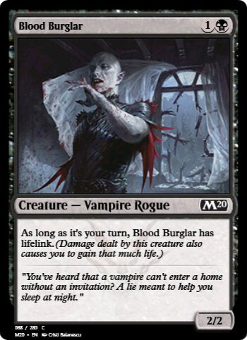 Blood Burglar