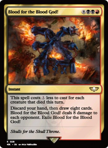 Blood for the Blood God!