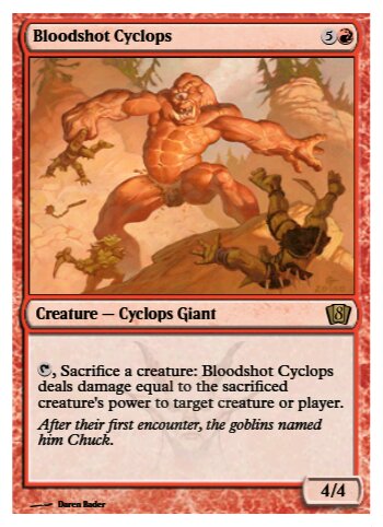 Bloodshot Cyclops