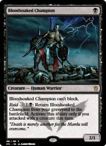 Bloodsoaked Champion