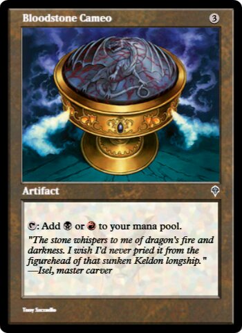 Bloodstone Cameo