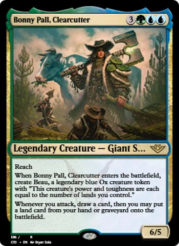 Bonny Pall, Clearcutter