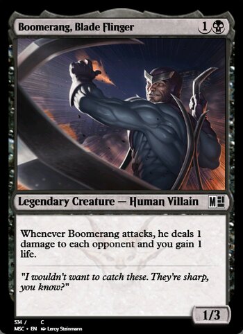 Boomerang, Blade Flinger