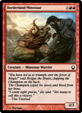 Borderland Minotaur