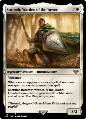 Boromir, Warden of the Tower