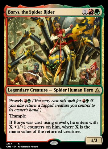 Borys, the Spider Rider