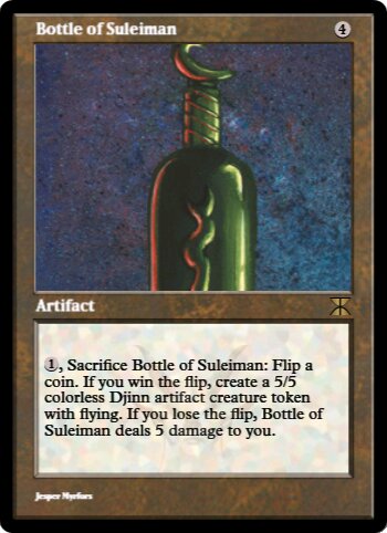 Bottle of Suleiman