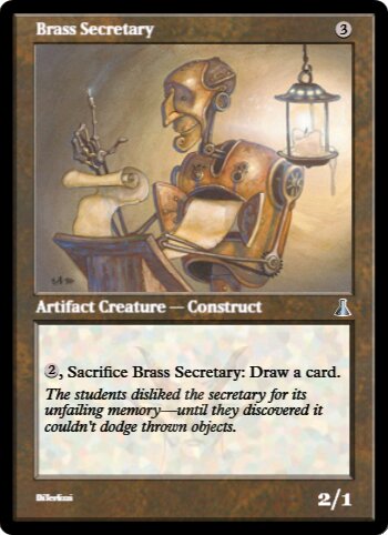 Brass Secretary