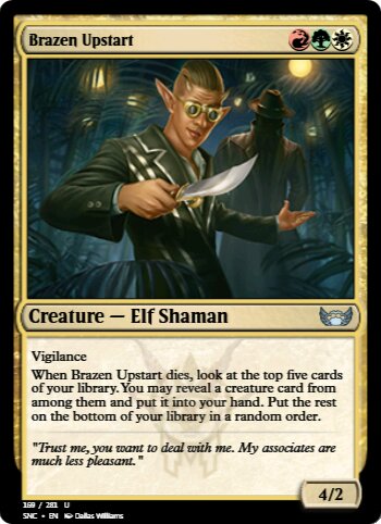 Brazen Upstart