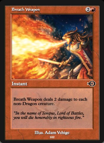 Breath Weapon