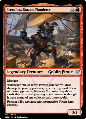 Breeches, Brazen Plunderer