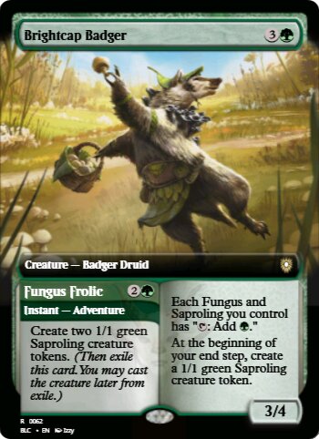 Brightcap Badger