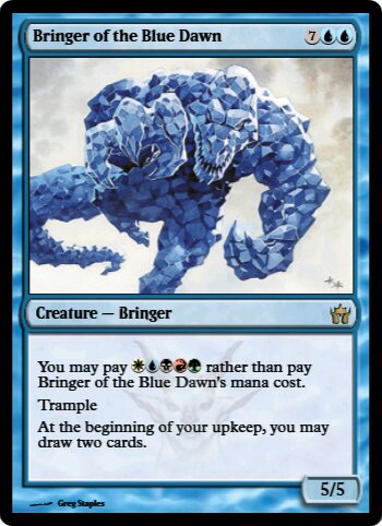 Bringer of the Blue Dawn