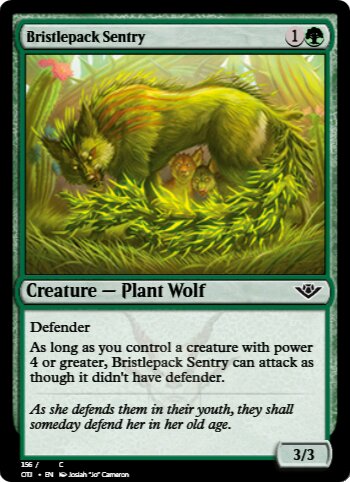 Bristlepack Sentry