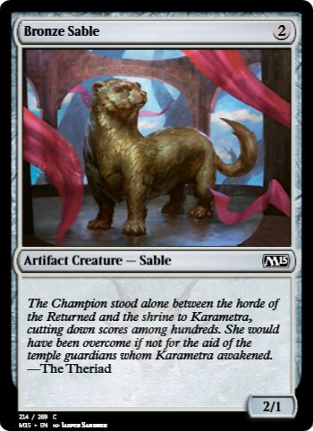 Bronze Sable