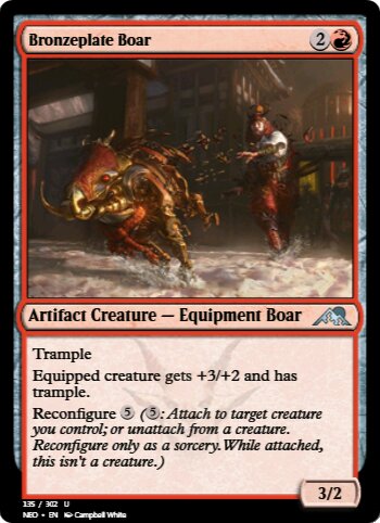 Bronzeplate Boar
