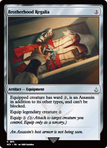 Brotherhood Regalia
