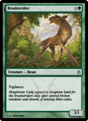 Brushstrider