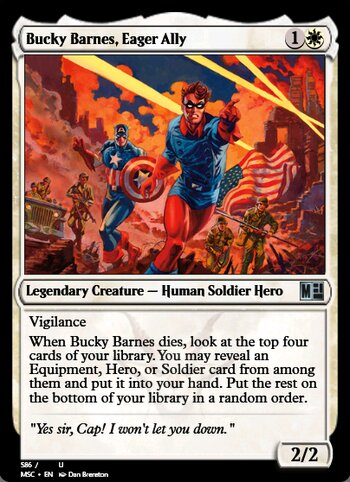 Bucky Barnes, Eager Ally