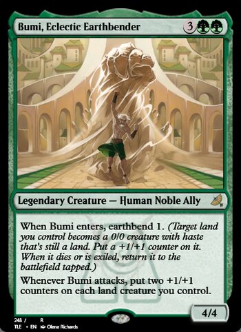 Bumi, Eclectic Earthbender