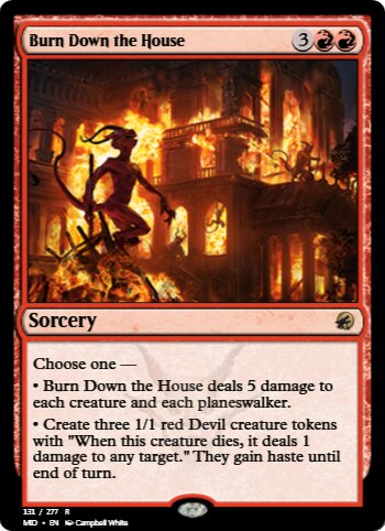 Burn Down the House