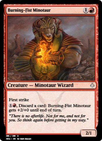 Burning-Fist Minotaur