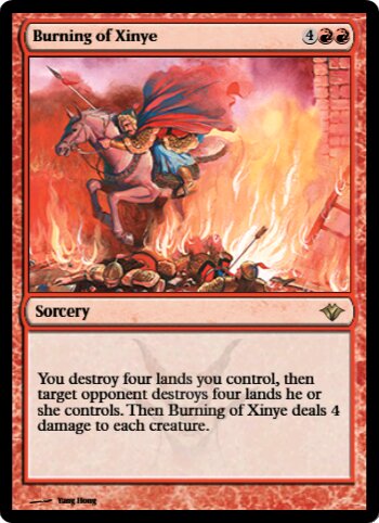 Burning of Xinye