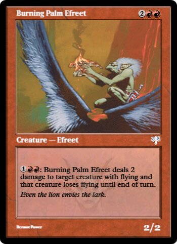 Burning Palm Efreet
