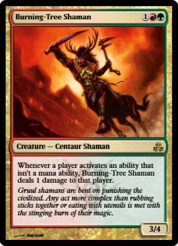 Burning-Tree Shaman