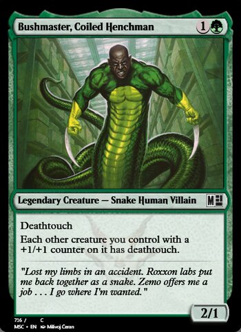 Bushmaster, Coiled Henchman