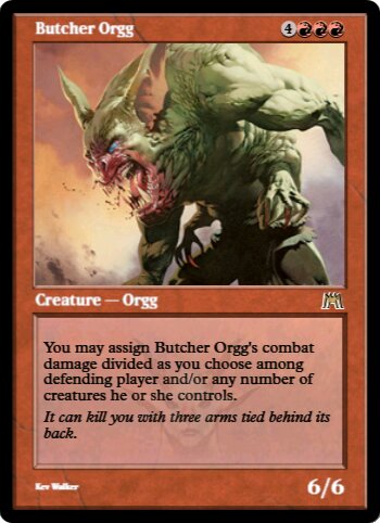 Butcher Orgg