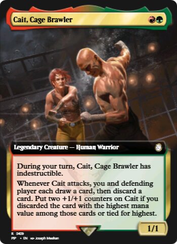 Cait, Cage Brawler