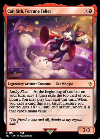 Cait Sith, Fortune Teller