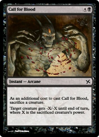 Call for Blood