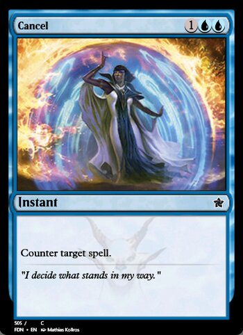 Cancel