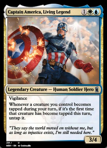 Captain America, Living Legend