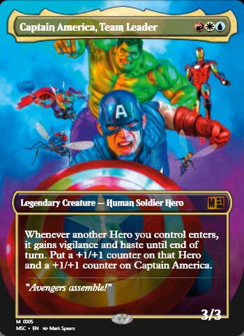 Captain America, Team Leader