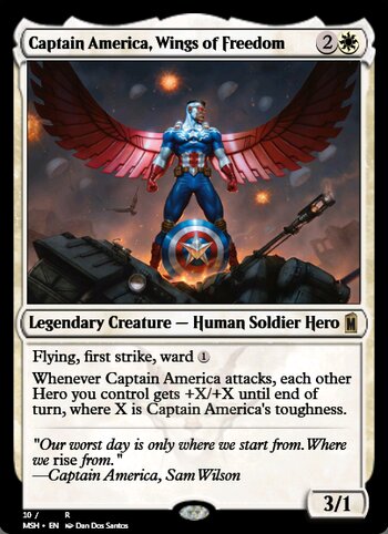 Captain America, Wings of Freedom